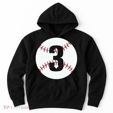 3 UP 3 Down Baseball Gift For Player Sport Team Hoodie