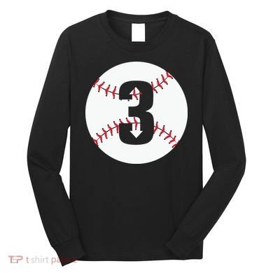 3 UP 3 Down Baseball Gift For Player Sport Team Long Sleeve Shirt