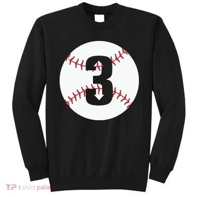3 UP 3 Down Baseball Gift For Player Sport Team Sweatshirt