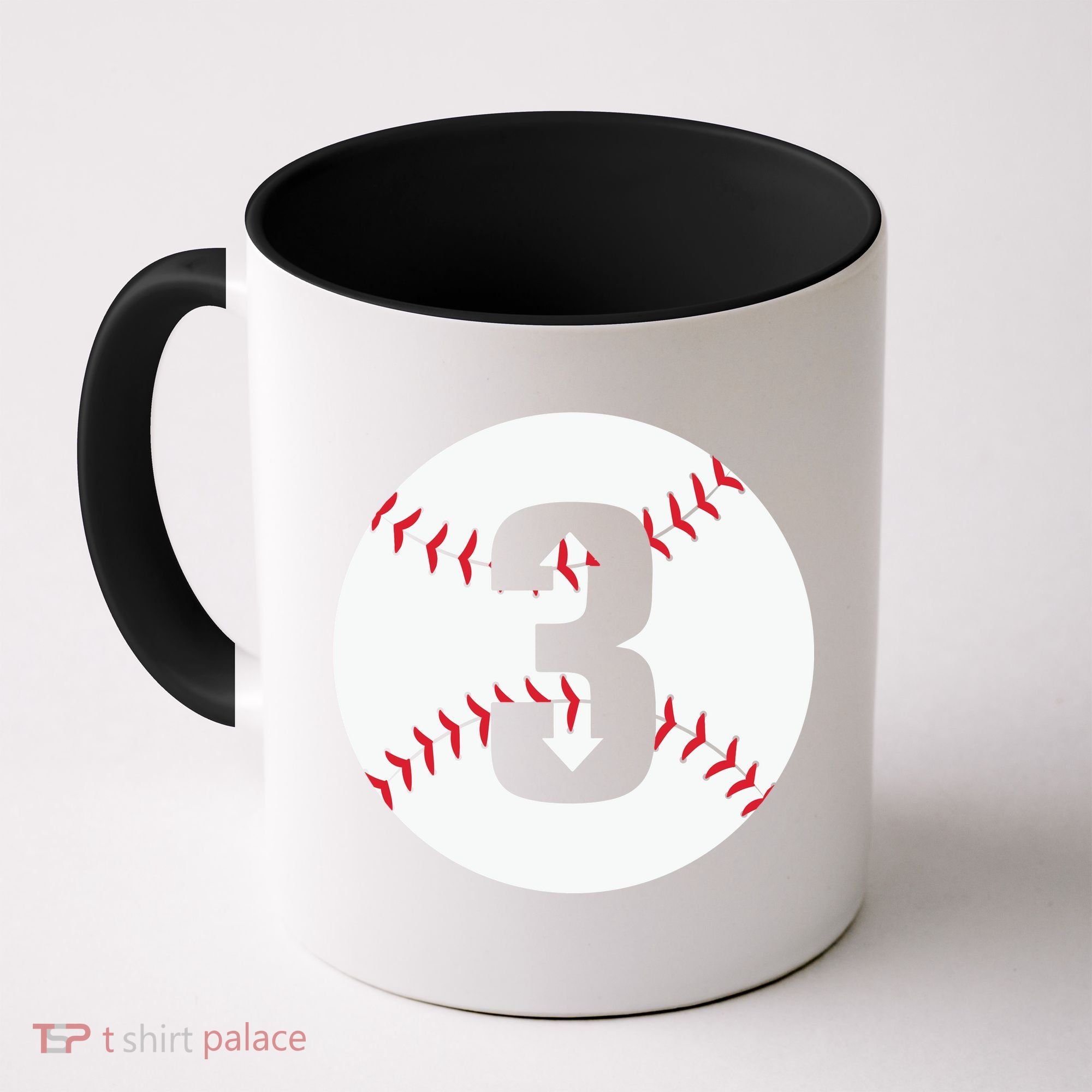 3 UP 3 Down Baseball Gift For Player Sport Team Coffee Mug