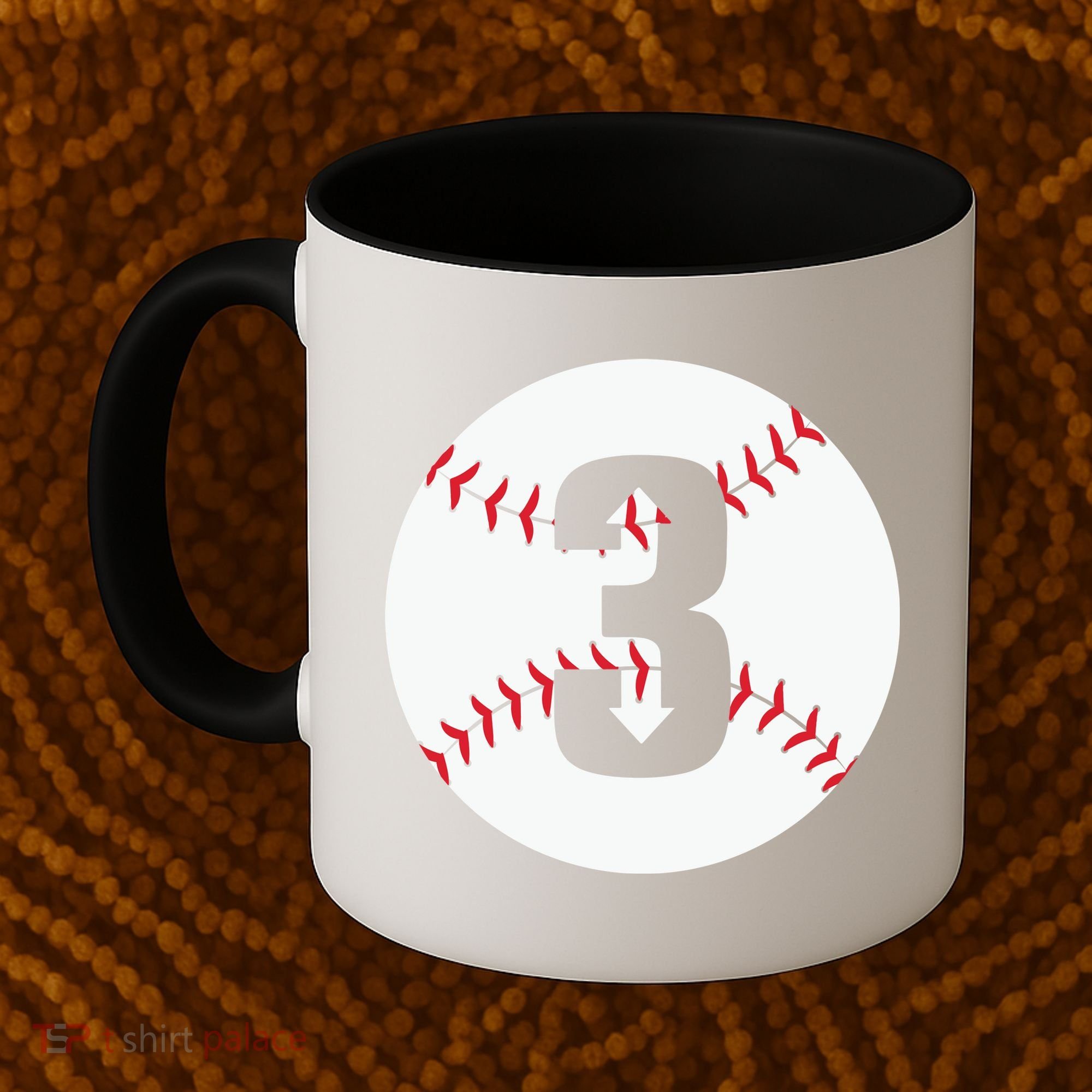 3 UP 3 Down Baseball Gift For Player Sport Team Coffee Mug