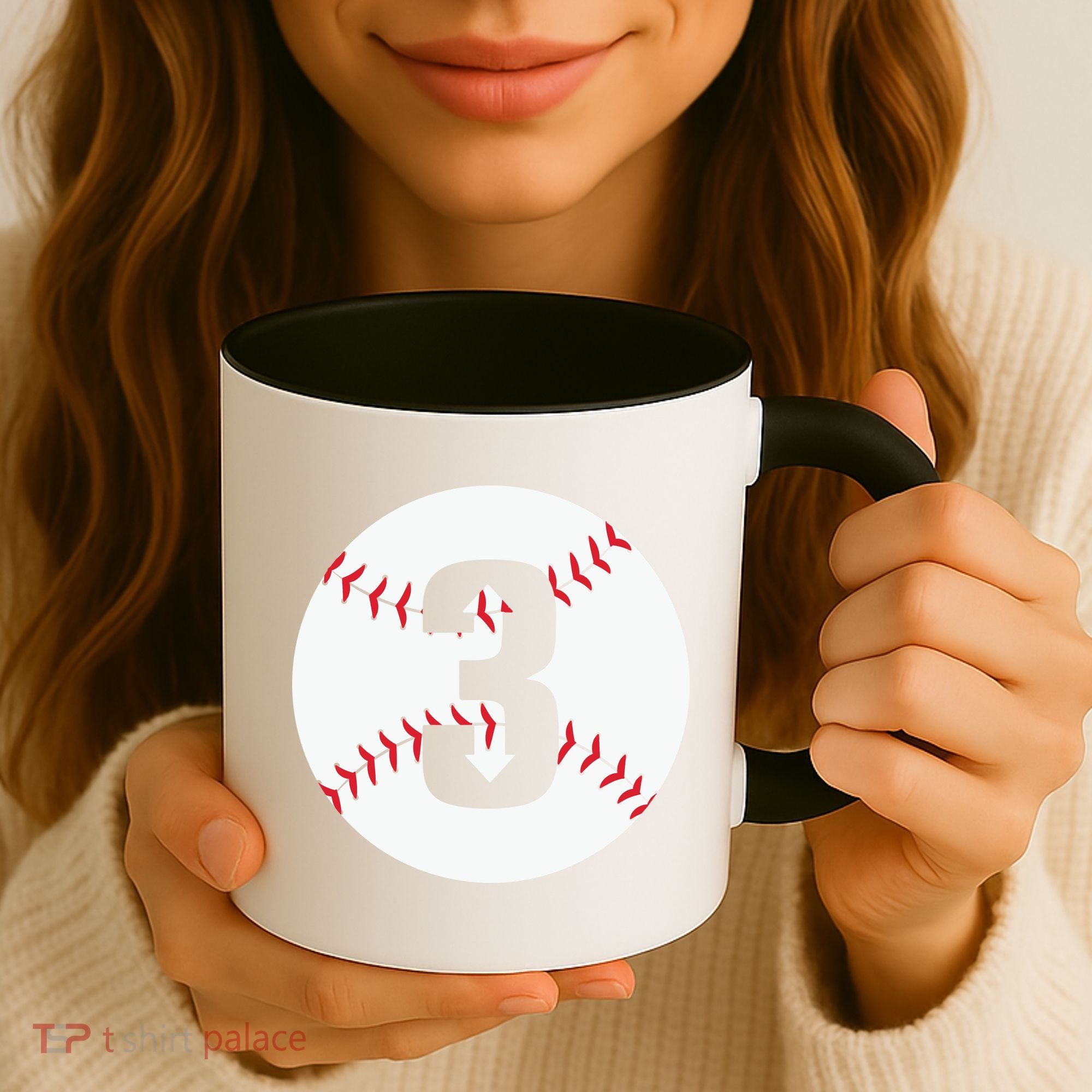 3 UP 3 Down Baseball Gift For Player Sport Team Coffee Mug