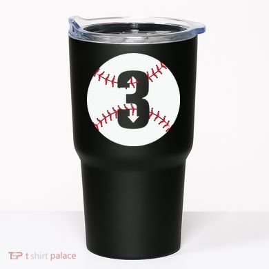 3 UP 3 Down Baseball Gift For Player Sport Team Tumbler