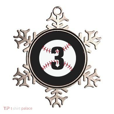 3 UP 3 Down Baseball Gift For Player Sport Team Ornament