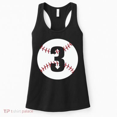 3 UP 3 Down Baseball Gift For Player Sport Team Women's Tank Top