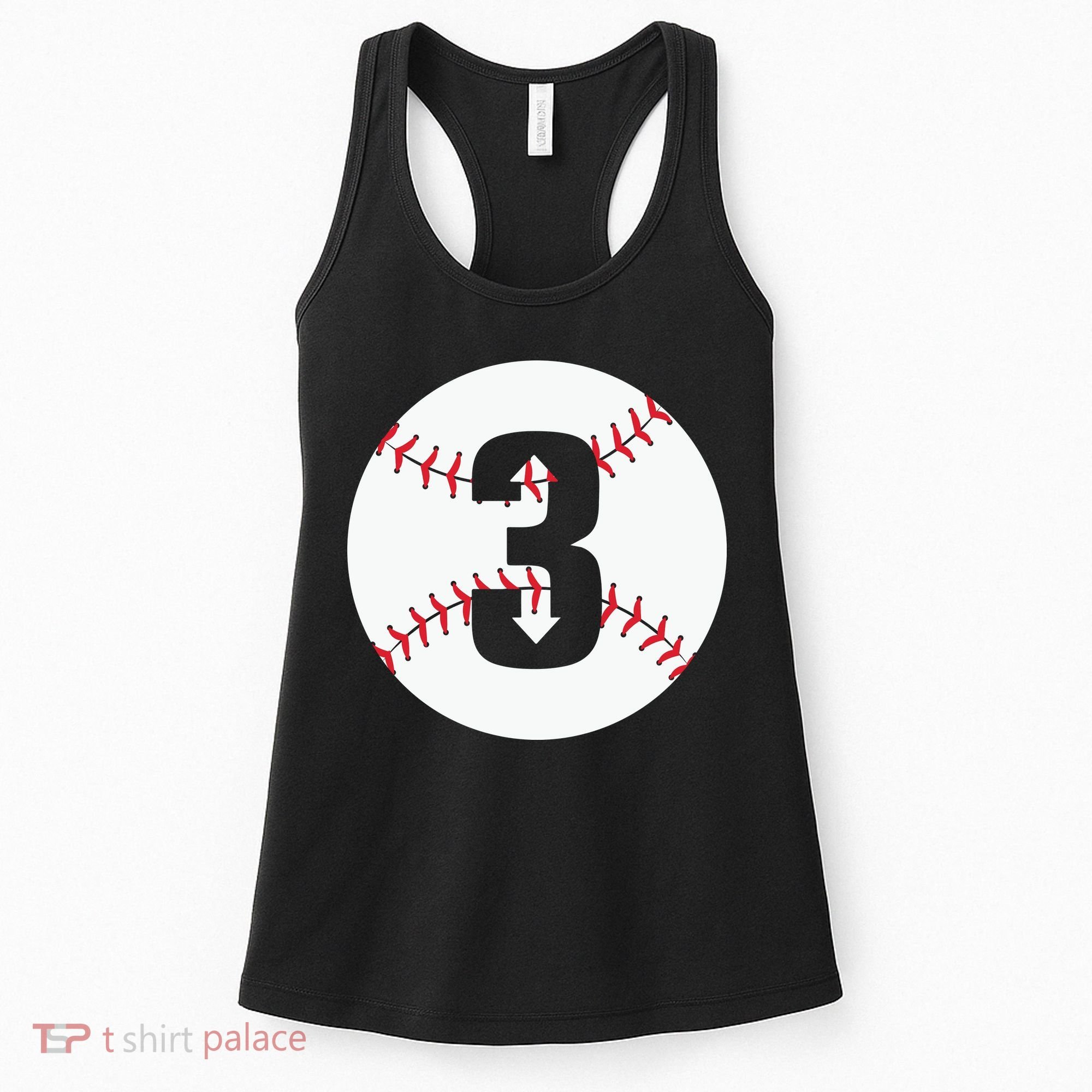 3 UP 3 Down Baseball Gift For Player Sport Team Women's Tank Top
