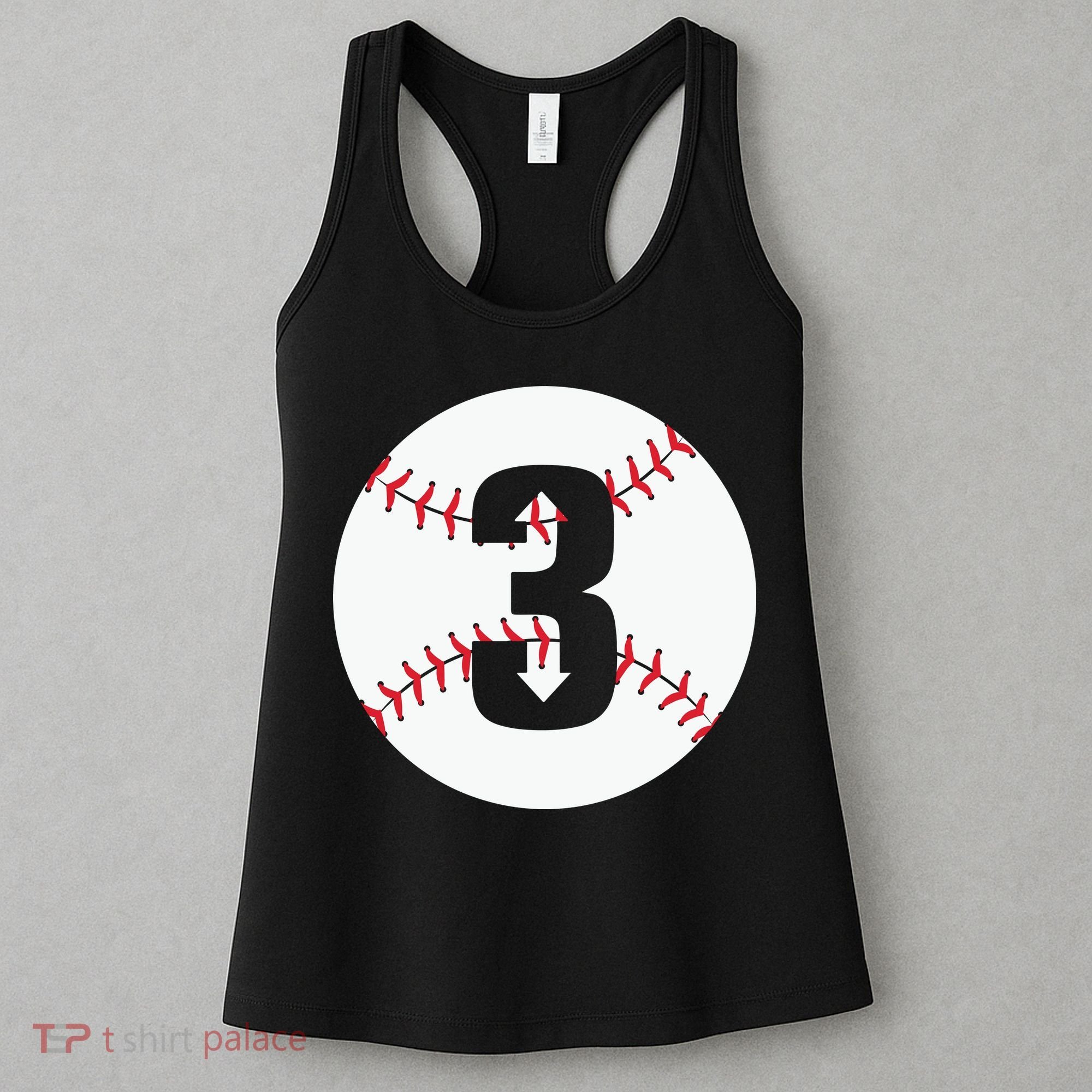 3 UP 3 Down Baseball Gift For Player Sport Team Women's Tank Top
