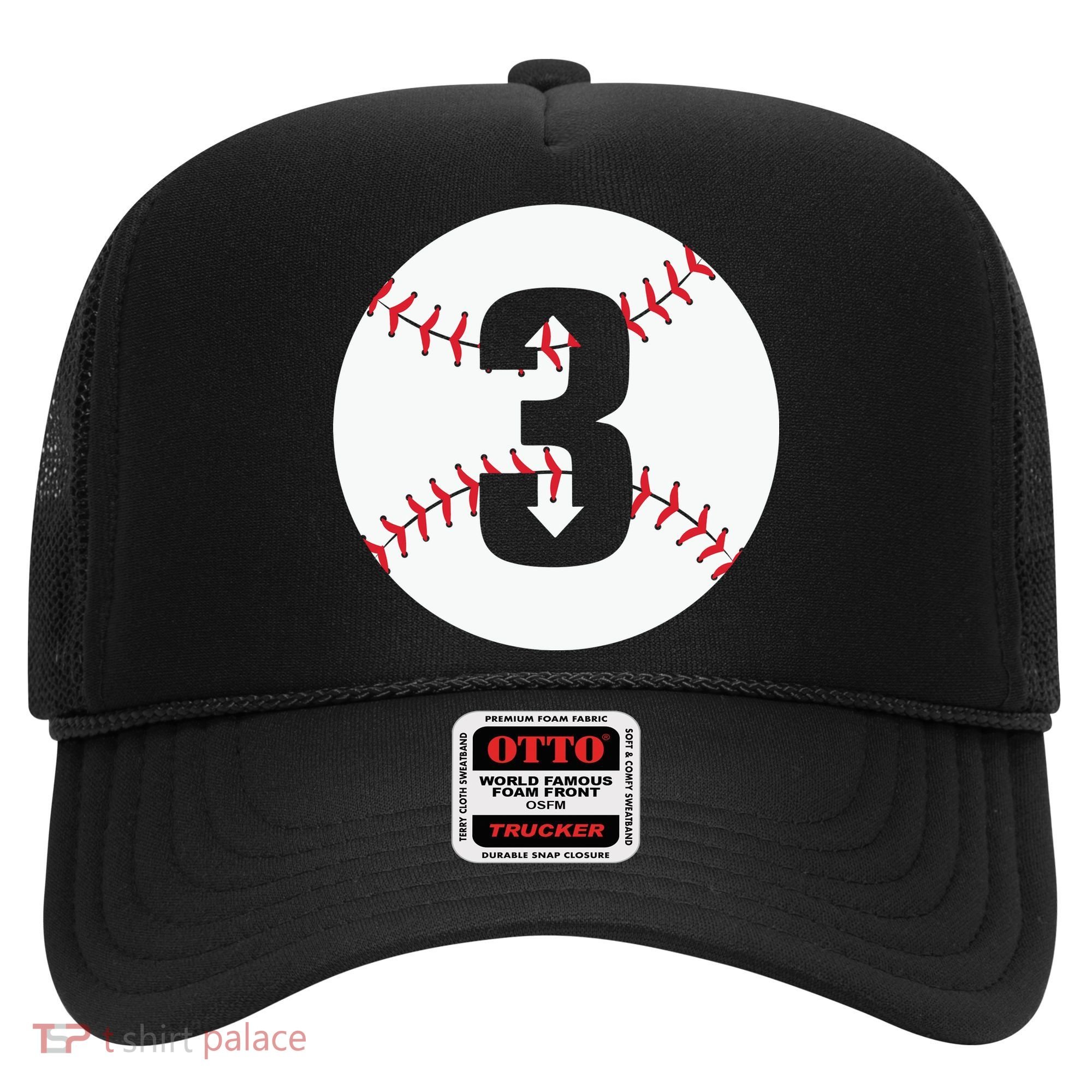 3 UP 3 Down Baseball Gift For Player Sport Team Hat