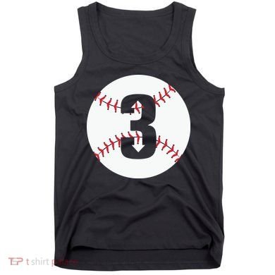 3 UP 3 Down Baseball Gift For Player Sport Team Tank Top