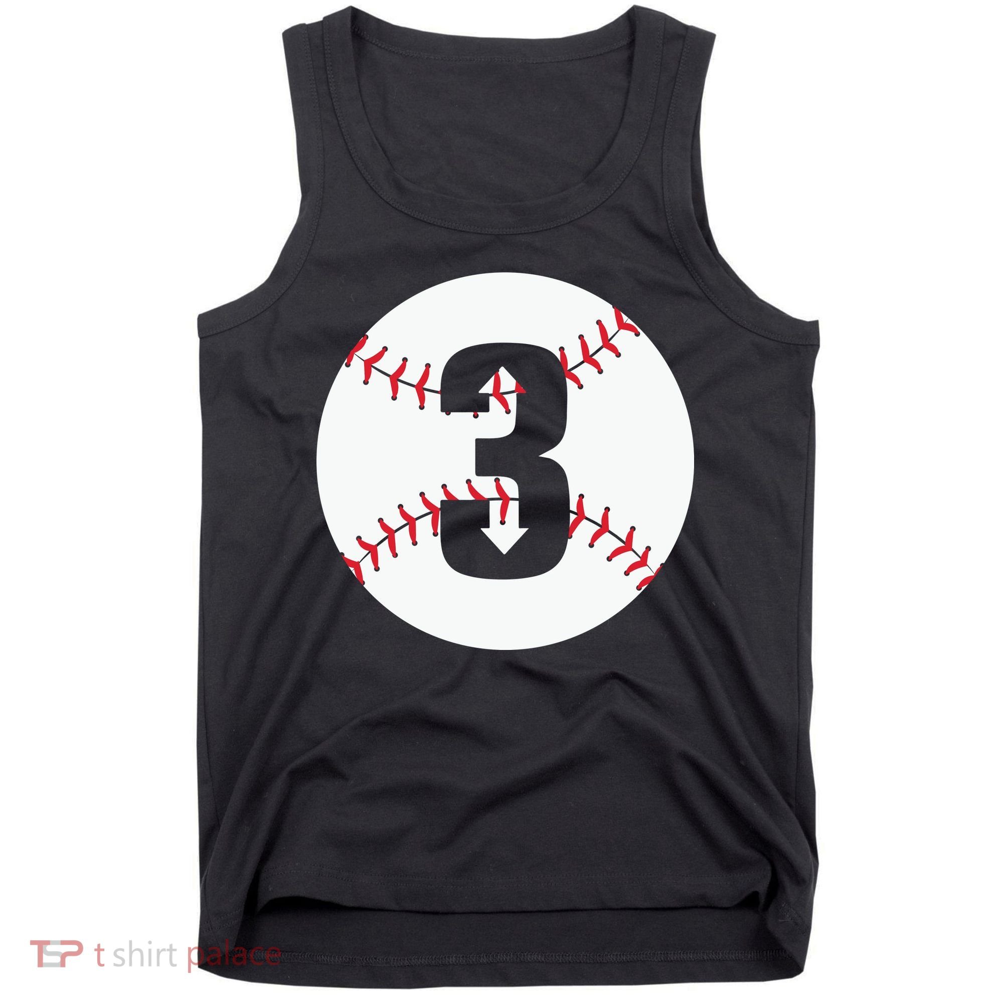 3 UP 3 Down Baseball Gift For Player Sport Team Tank Top