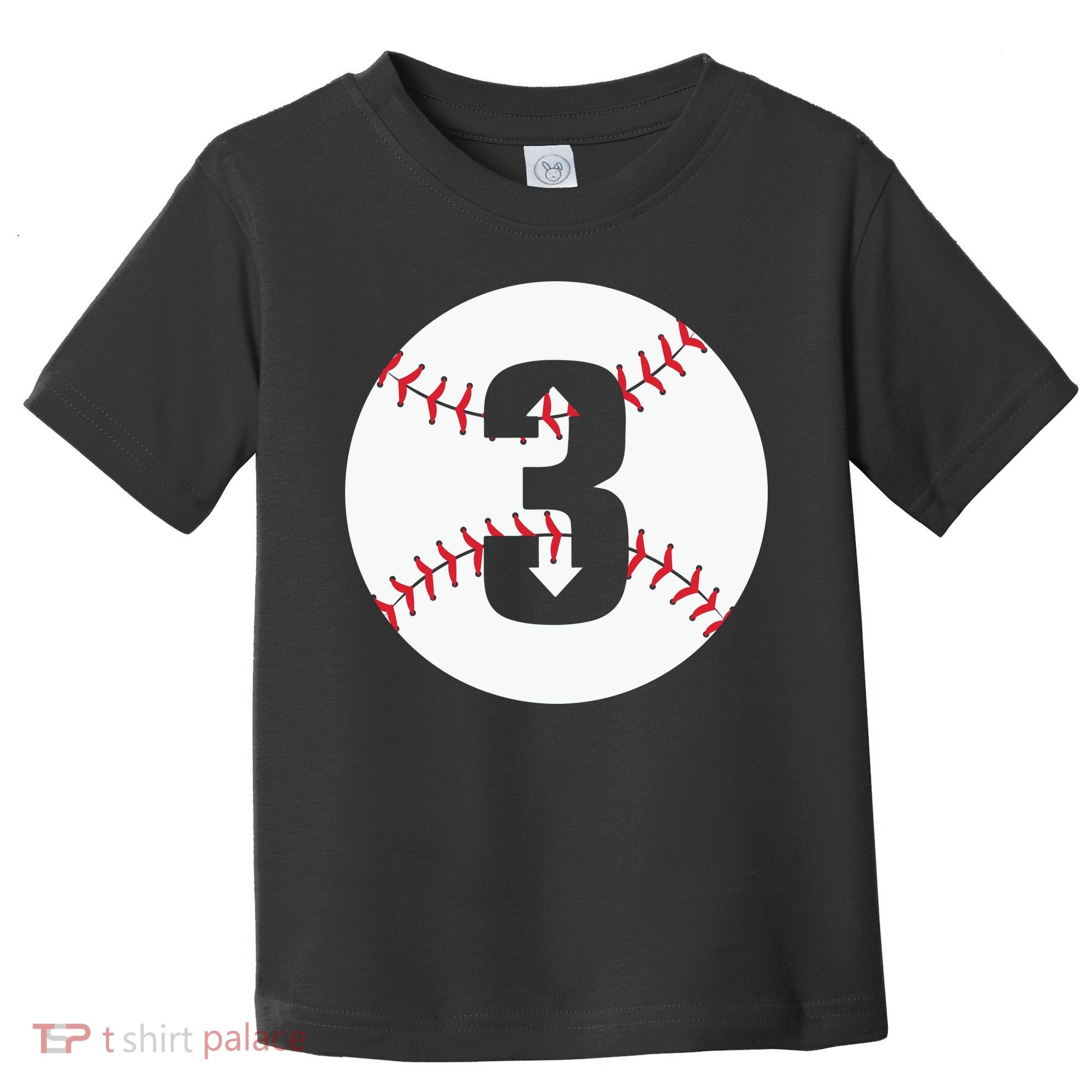 3 UP 3 Down Baseball Gift For Player Sport Team Toddler T-Shirt