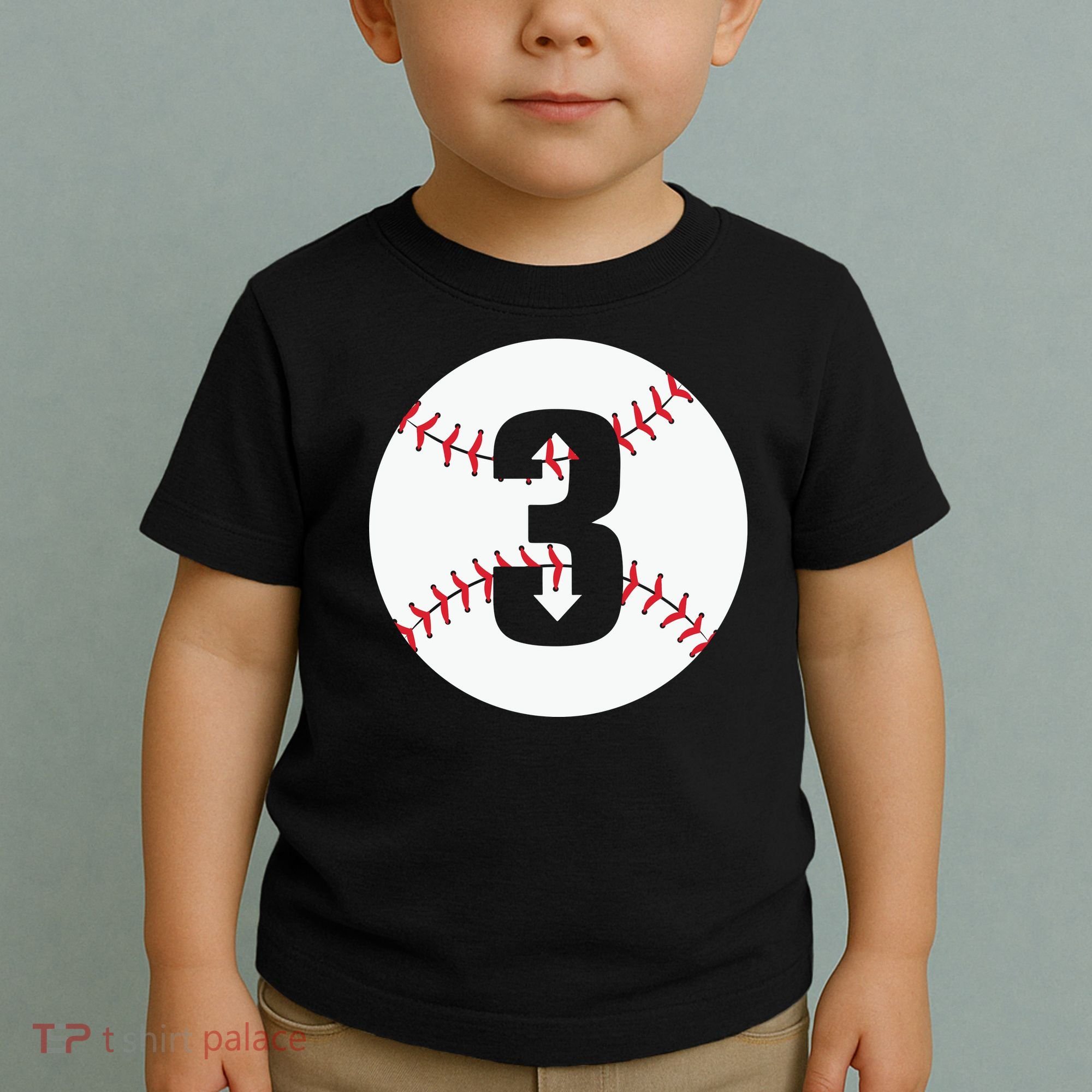 3 UP 3 Down Baseball Gift For Player Sport Team Toddler T-Shirt