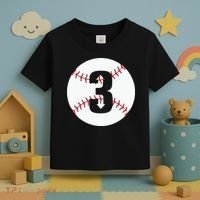3 UP 3 Down Baseball Gift For Player Sport Team Toddler T-Shirt thumb 3