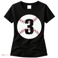 3 UP 3 Down Baseball Gift For Player Sport Team Women's T-Shirt thumb 0
