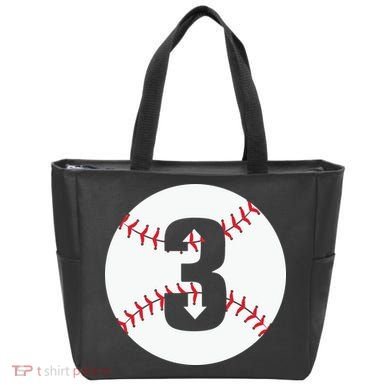 3 UP 3 Down Baseball Gift For Player Sport Team Tote Bag