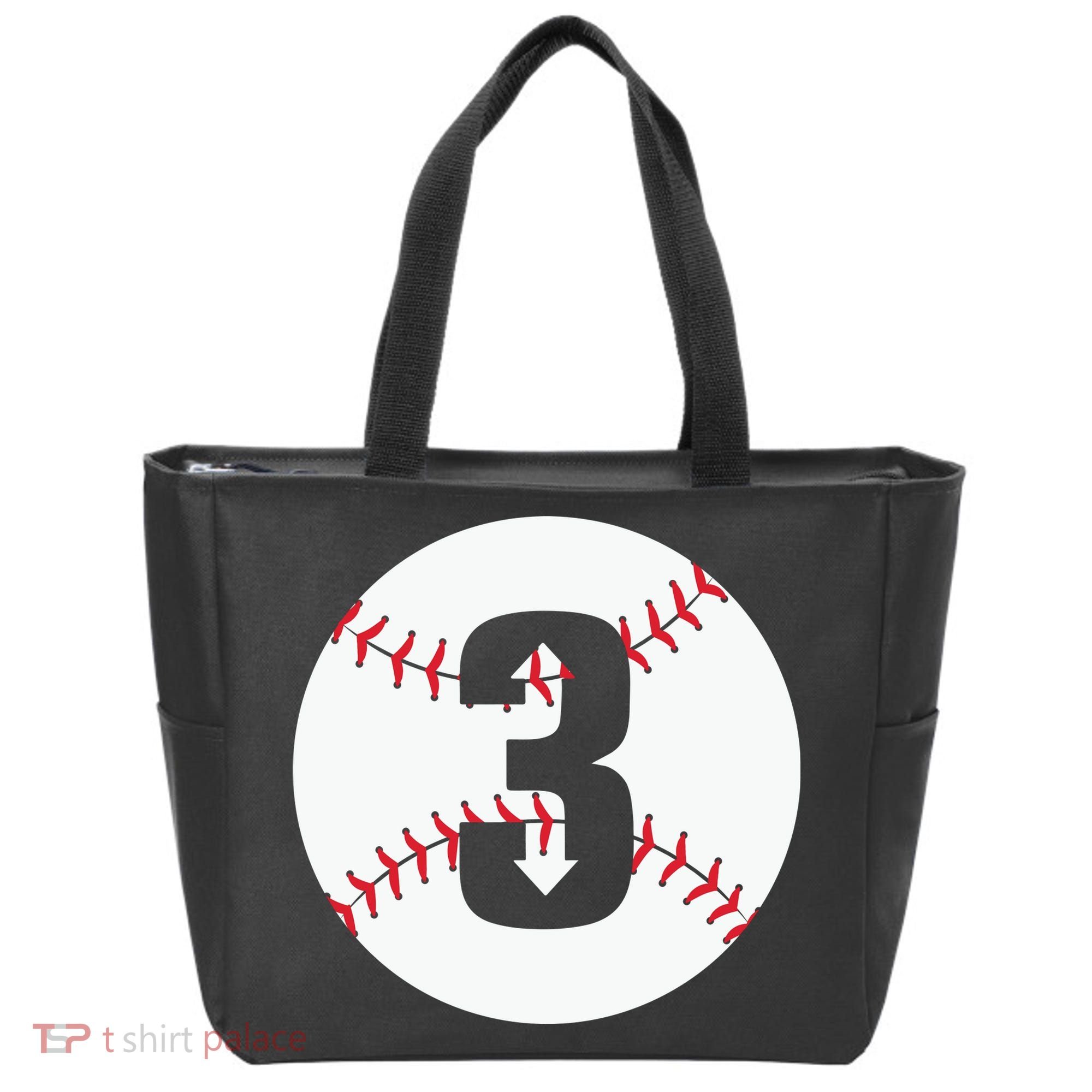 3 UP 3 Down Baseball Gift For Player Sport Team Tote Bag