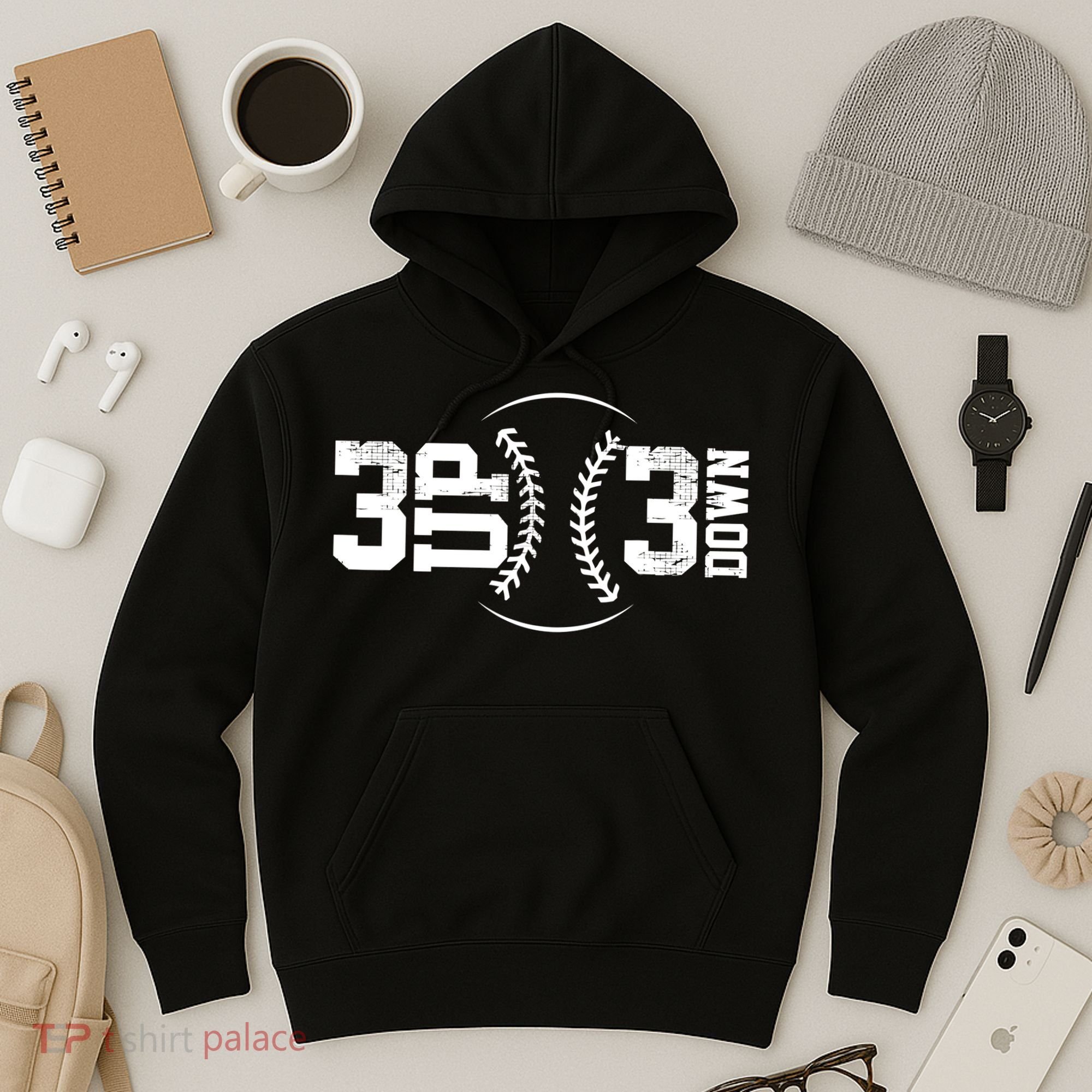 3 UP 3 Down Baseball TShirt TShirt Hoodie