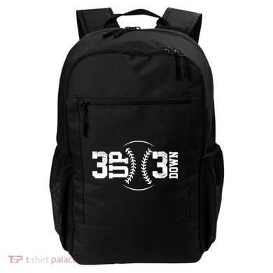 3 UP 3 Down Baseball TShirt TShirt Backpack