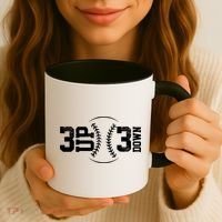 3 UP 3 Down Baseball TShirt TShirt Coffee Mug thumb 3