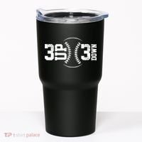 3 UP 3 Down Baseball TShirt TShirt Tumbler thumb 0