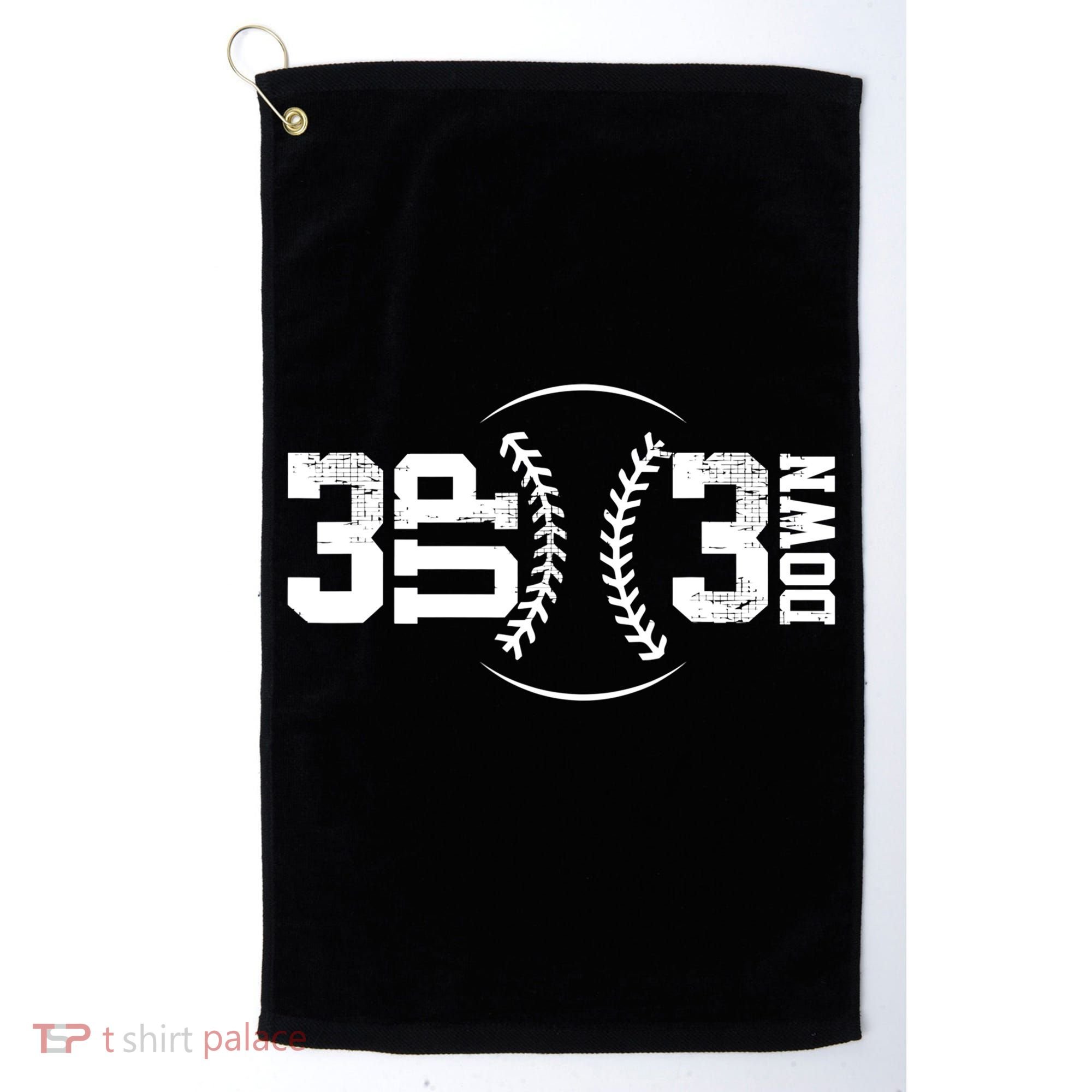 3 UP 3 Down Baseball TShirt TShirt Golf Towel