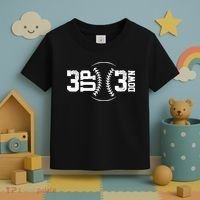 3 UP 3 Down Baseball TShirt TShirt Toddler T-Shirt thumb 3