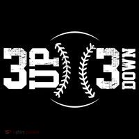 3 UP 3 Down Baseball TShirt TShirt Visor thumb 3