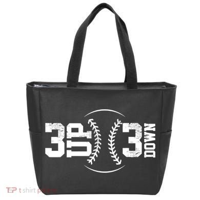 3 UP 3 Down Baseball TShirt TShirt Tote Bag