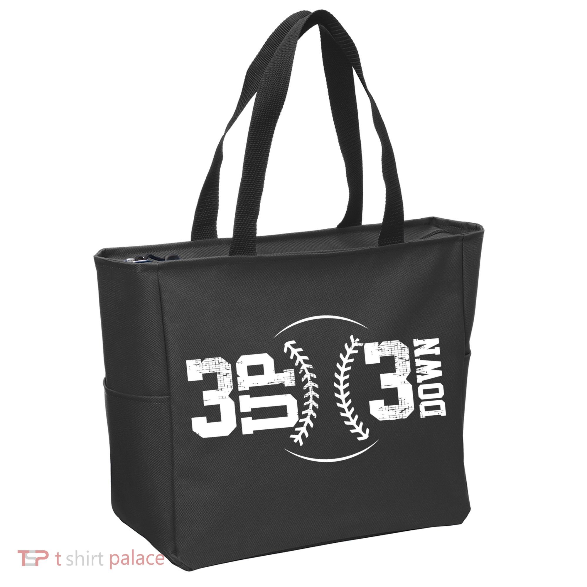 3 UP 3 Down Baseball TShirt TShirt Tote Bag