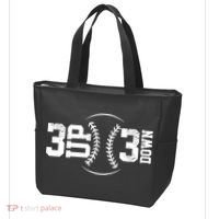3 UP 3 Down Baseball TShirt TShirt Tote Bag thumb 3