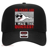 30 years ago I was the quickest 30th birthday funny Hat thumb 0