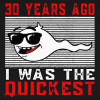 30 Years Ago I Was The Quickest 30th Birthday Funny Women's Hoodie thumb 2
