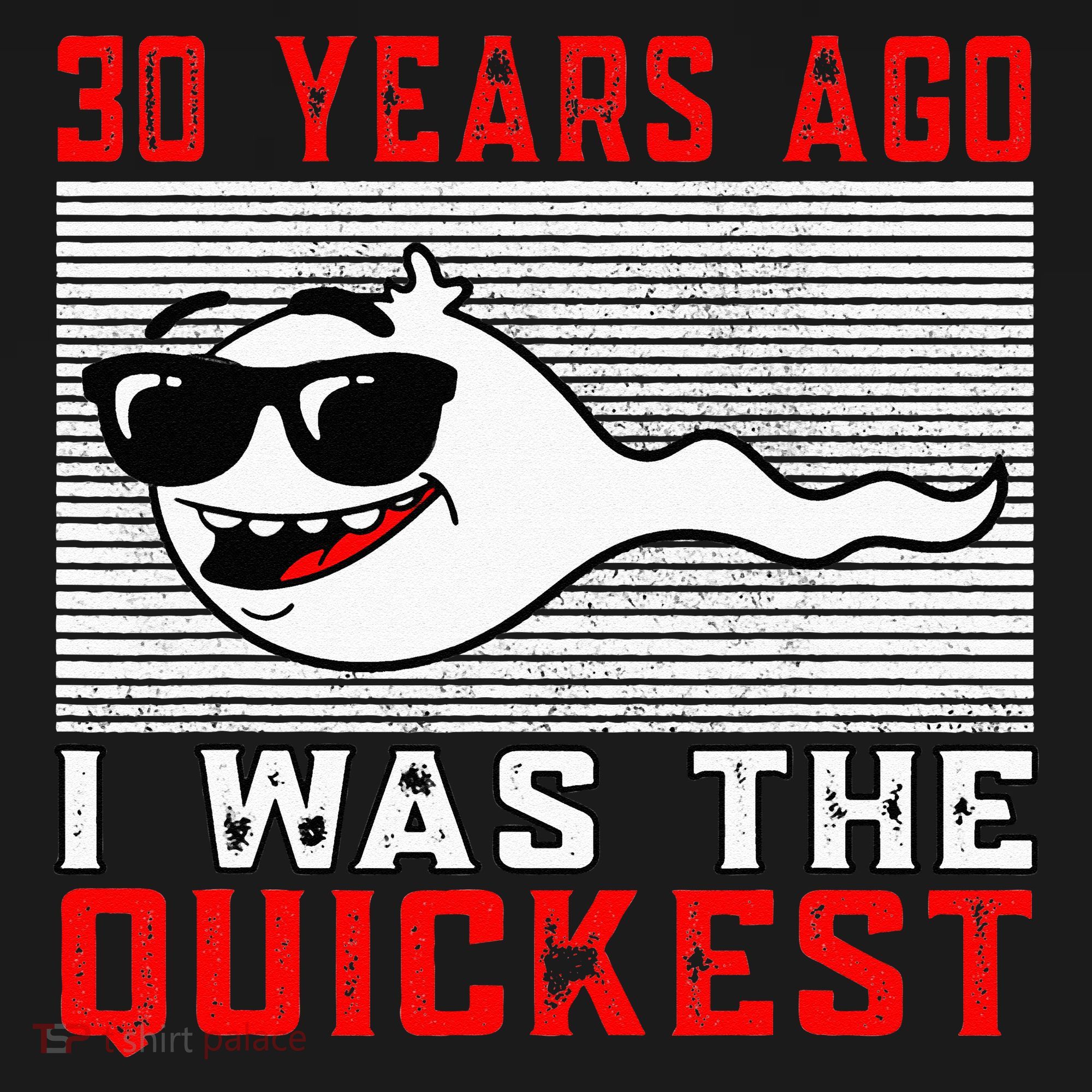 30 Years Ago I Was The Quickest 30th Birthday Funny Women's Hoodie