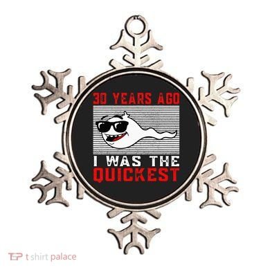 30 Years Ago I Was The Quickest 30th Birthday Funny Ornament