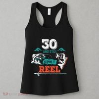 30 Years Old Fisherman Keeping It Reel 30th Birthday Fishing Women's Tank Top thumb 3