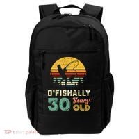 30 Years Old Fishing Gift 30th Birthday Cool Thirty Year Old Backpack thumb 0