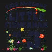 3 Year Old Little Fisherman Fishing Children 3rd Birthday Women's Hoodie thumb 2