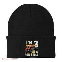 3 Years Old Boy Girl ItS My 3rd Birthday Monster Truck Beanie thumb 0