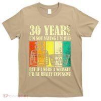 30 Year Old Vintage Bourbon Vintage Whiskey 30th Birthday T-Shirt thumb 0