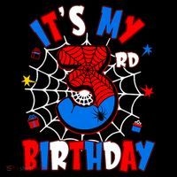 3 Years Old It_s My 3rd Birthday Spider Theme Party Bucket Hat thumb 4