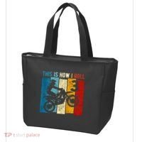 3 Year Old Birthday Boy Motocross 3rd Birthday Dirt Bike Tote Bag thumb 3
