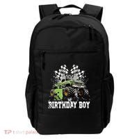 3 Year Old 3rd Birthday Boy Monster Truck Car Gift Backpack thumb 0