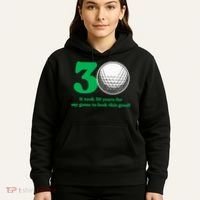 30 Year Old Golfer: Golfing Golf 1992 30th Birthday Hoodie thumb 5