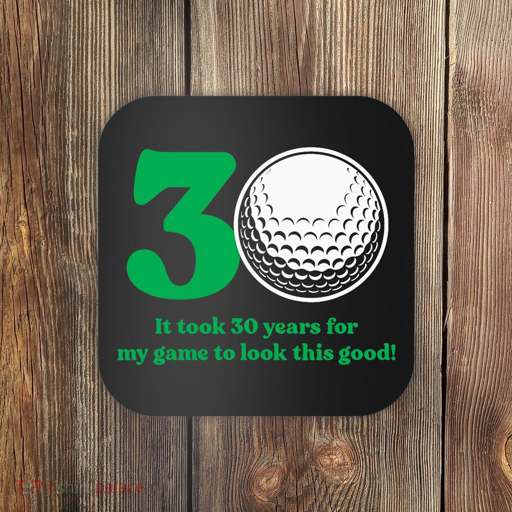 30 Year Old Golfer: Golfing Golf 1992 30th Birthday Coaster