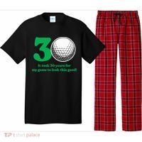 30 Year Old Golfer: Golfing Golf 1992 30th Birthday Pajama Set thumb 0