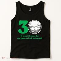 30 Year Old Golfer: Golfing Golf 1992 30th Birthday Tank Top thumb 2