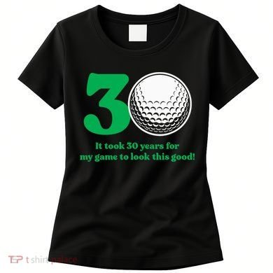 30 Year Old Golfer: Golfing Golf 1992 30th Birthday Women's T-Shirt