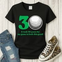 30 Year Old Golfer: Golfing Golf 1992 30th Birthday Women's T-Shirt thumb 3