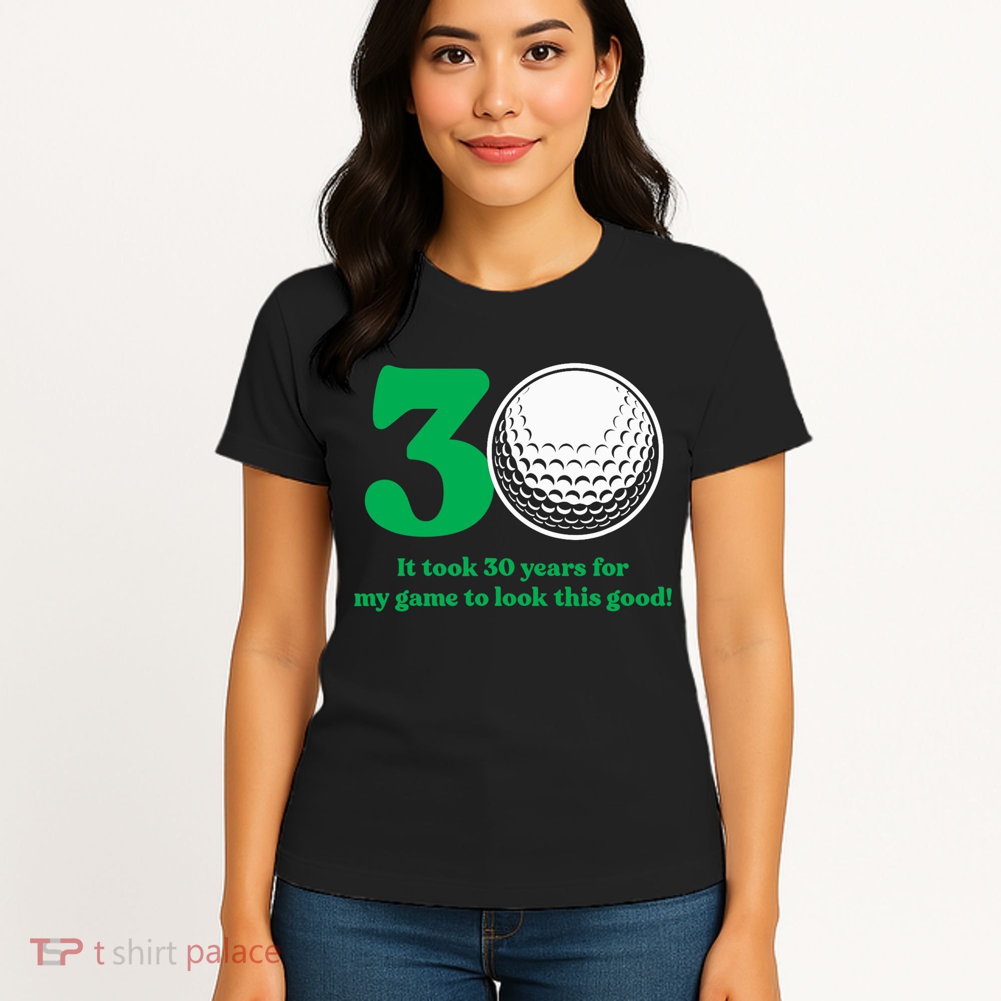 30 Year Old Golfer: Golfing Golf 1992 30th Birthday Women's T-Shirt