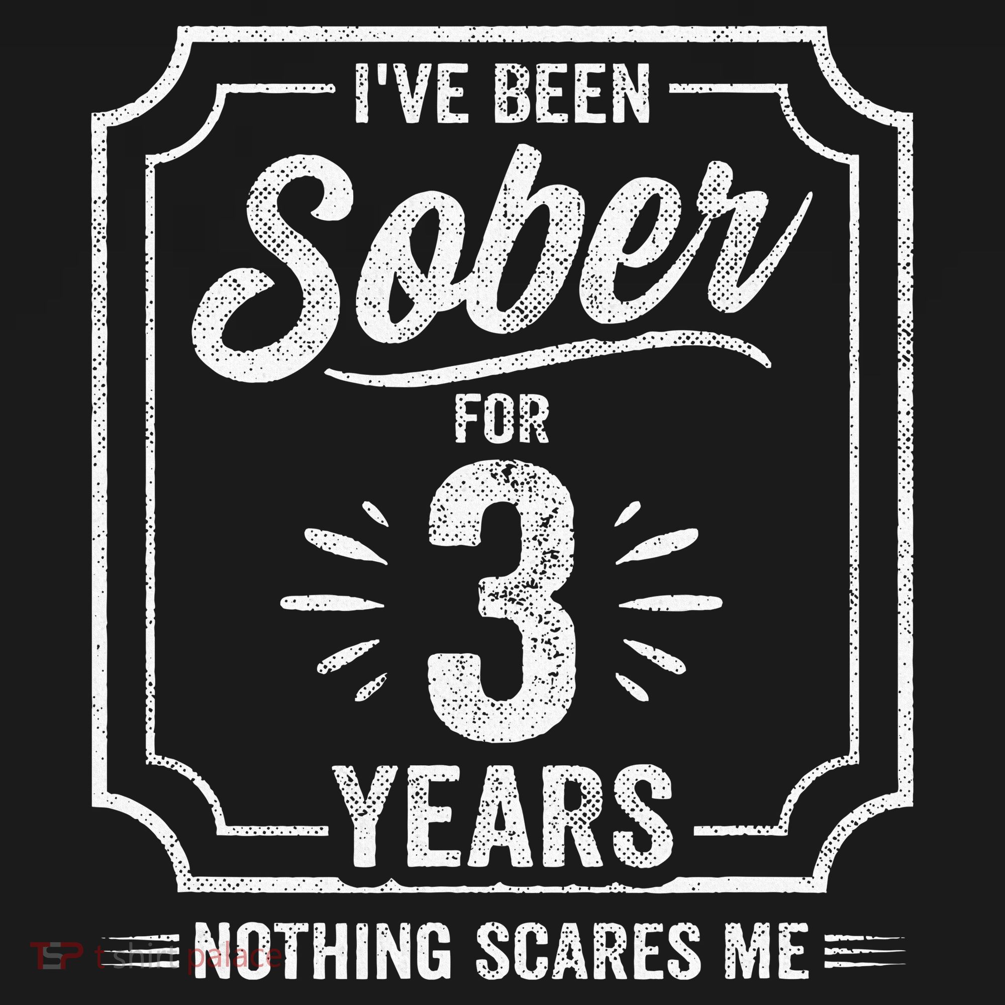 3 Years Sober Sobriety Anniversary Sober Anniversary Women's Tank Top